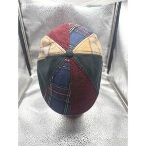 Boston Scally The Nutcracker Holly And Pine 8 Panel  Cap Hat Size M/L Plaid